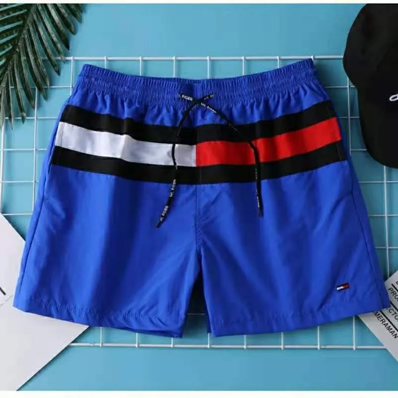 fashion men's stitching sports shorts fitness training running shorts casual shorts 5 points pants 220530