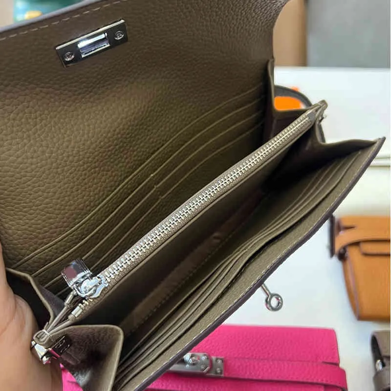 Leather Zipper Women Designer Wallets Lady Fashion Casual Coin Purses Female Popular Phone Clutchs 220525