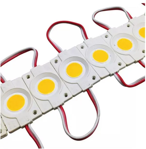 2 4W-Einspritz-COB-LED-Module beleuchten DC12V-Werbeleuchten Rot Grün Blau Gelb Warmweiß IP65 LED-Modul Wasserdicht 232k