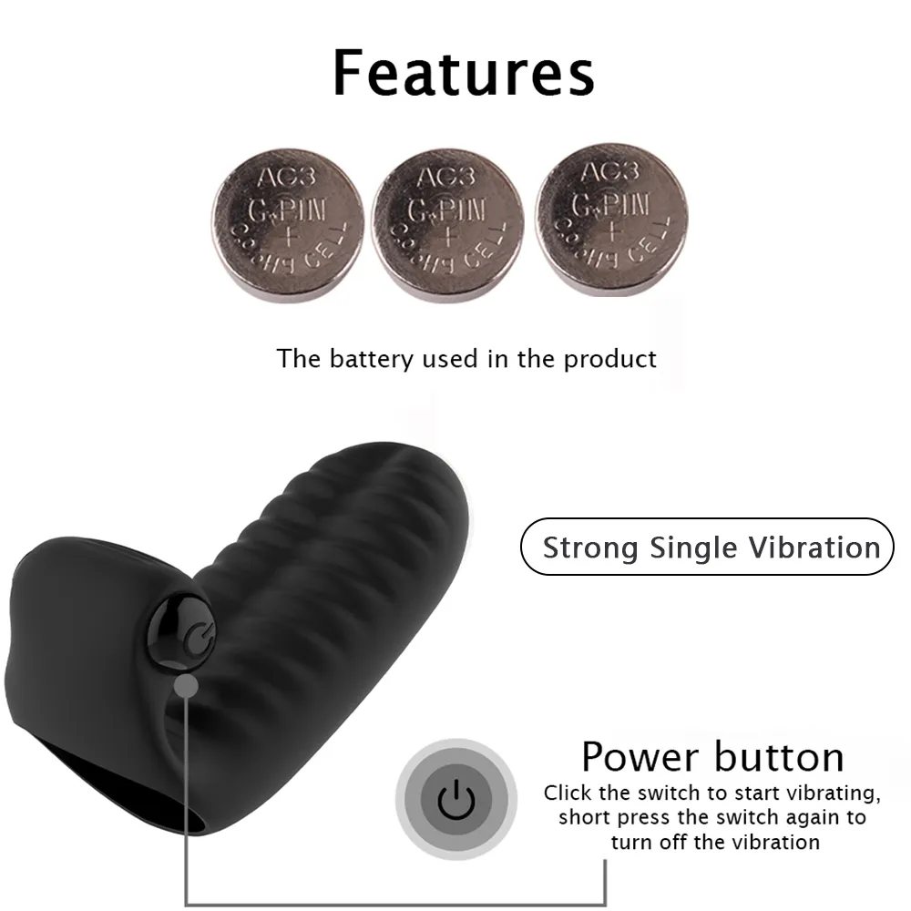 Dorosłe graficzne wibrator Mini Finger Seksowne produkty G-Spot Parbina stymulacja wibracja zabawek masażer dla kobiet