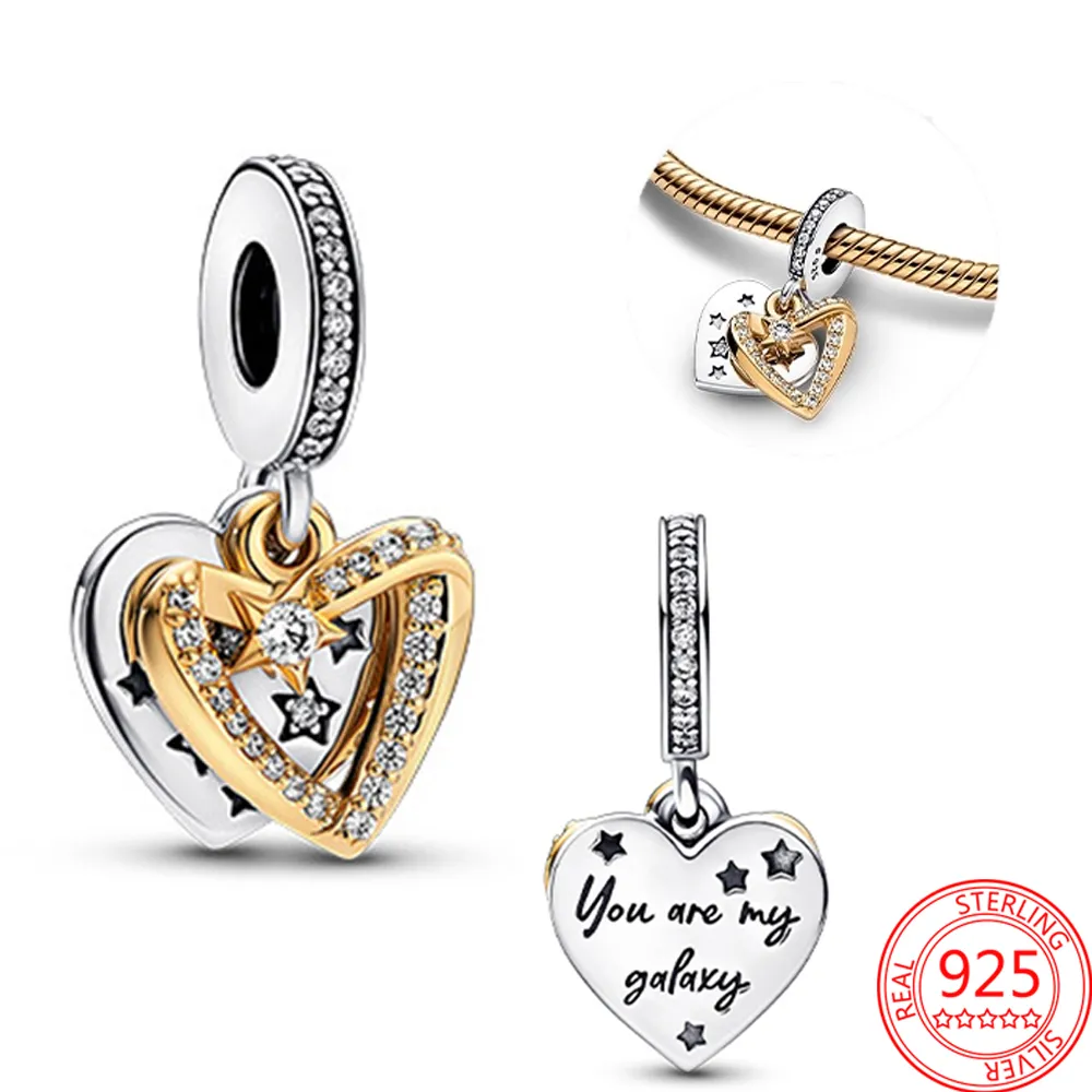 Nowy popularny 100%925 Sterling Srebrny Serie