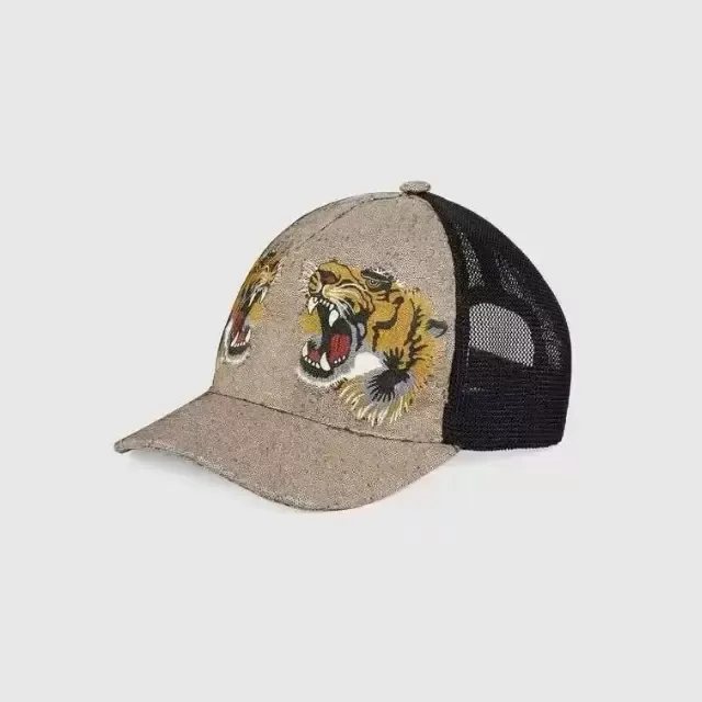Chapeau Design tigre animal brodé serpent, casquette de baseball de marque pour hommes et femmes, réglable, sports de golf, été 206r