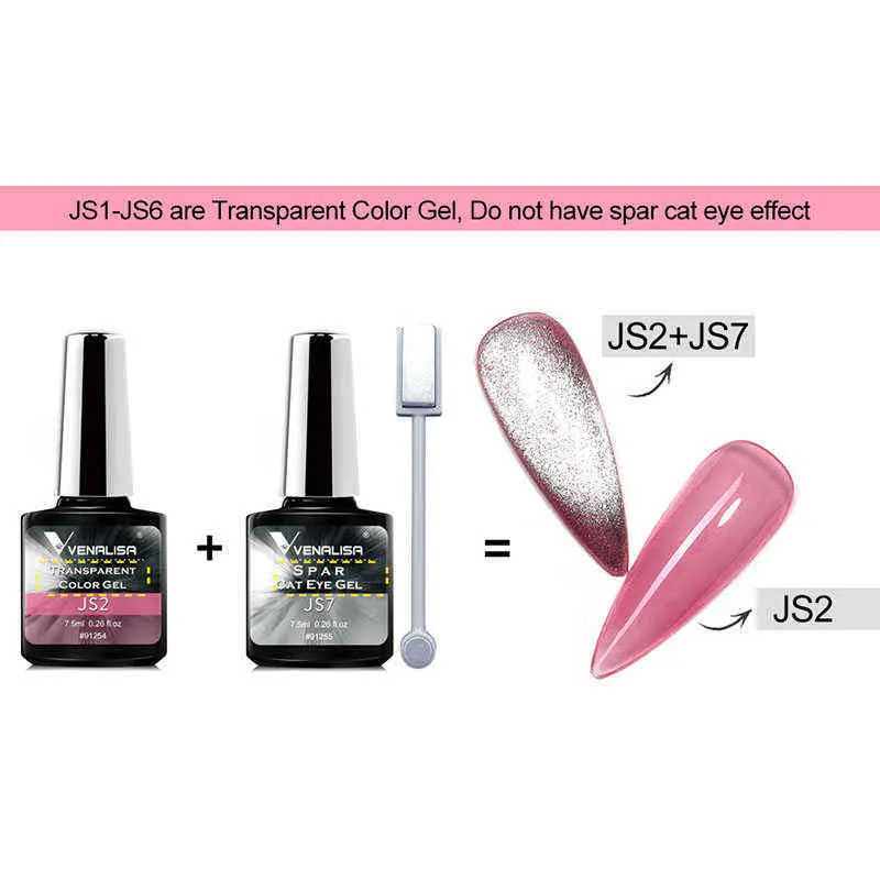 NXY Gel Unghie 7 5ml 9d Cat Eye Hybrid Vernici Spar Polish Set Manicure Chameleon Jelly Color Base Uv 0328