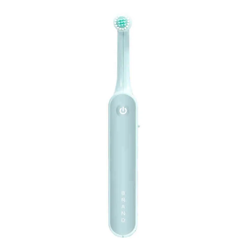 360 degree rotating head electric toothbrush oral personal care appliances cleaning removing plaque calculus adult 220627