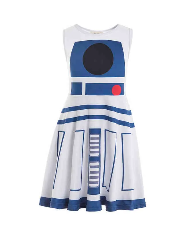 costume Rey costume Leia chewbacca R2D2 darth vador BB8 BB-8 C3po Famille halloween costume cosplay costumes G220518