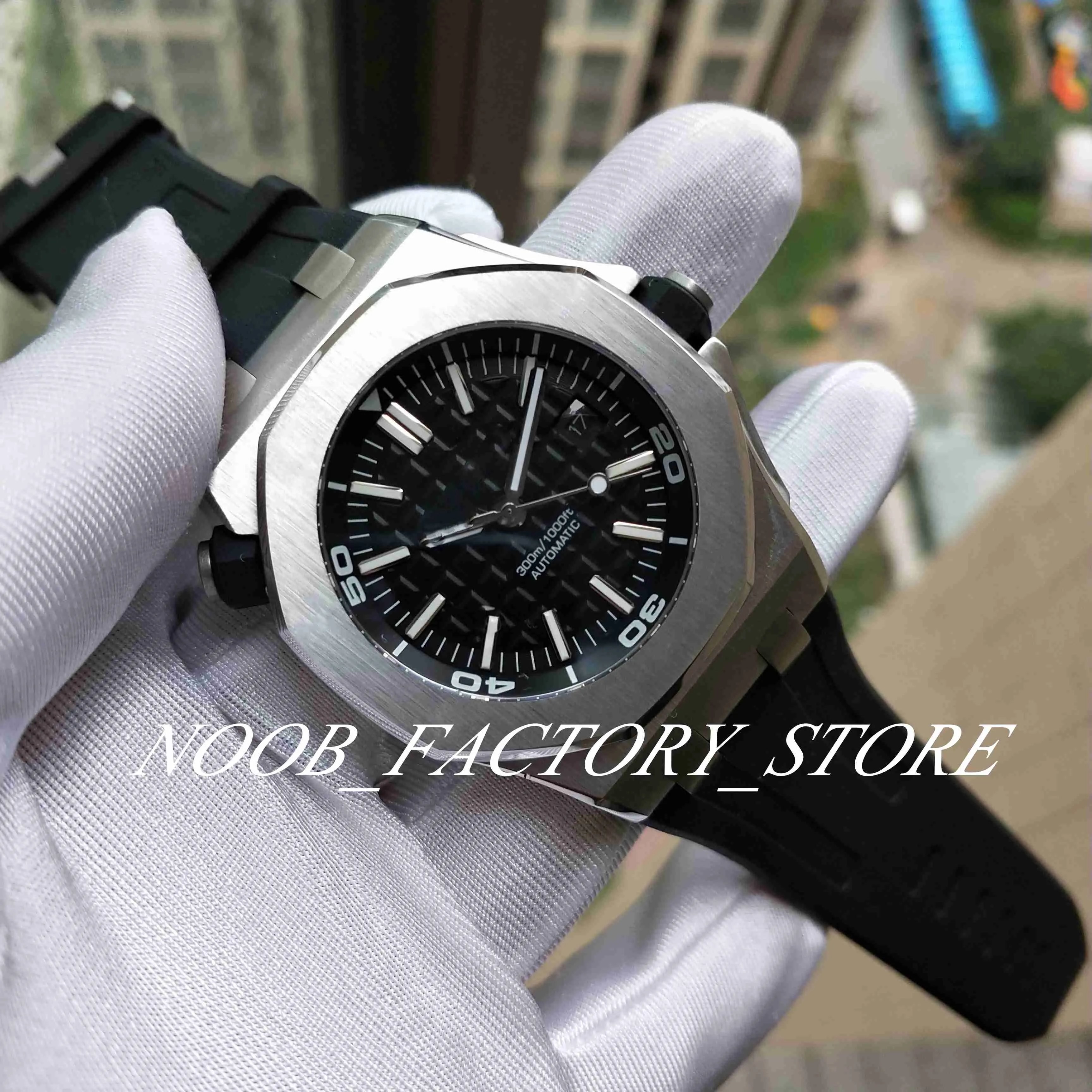 Dial Men Gift Watch Super Quality Factory Men's Watches Automatic Cal 3120 Movement With Date Waterproof Diver Wristw2665