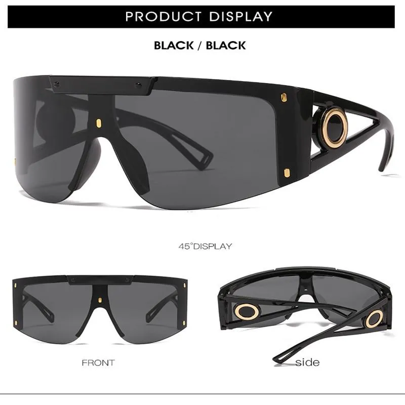 Lunettes de soleil mode femmes grand cadre UV400 élégant vendeur en plein air conduite Shopping lunettes de soleilSunglasses304R