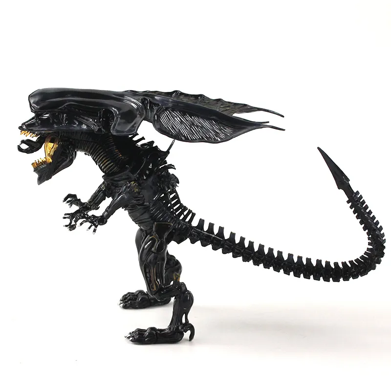 17cm Alien Queen Hybrid Metal Figuration 047 Aliens VS Predator PVC Modelo Figura Juguetes 220531