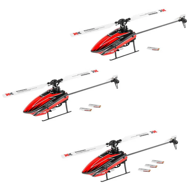 WLTOYS XK K110S Fjärrkontroll Drones 6ch 3D 6G RTF Toys Aircraft Outdoor Airplane RC Helicopter för nybörjare barn vuxna gåvor 220713