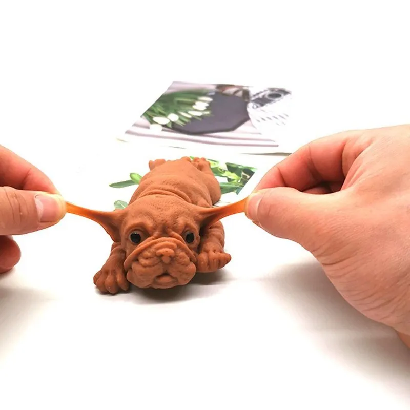 Antistress hondenspeelgoed schattige puppy zachte fidget s puzzel creatieve simulatie decompressie s 220531
