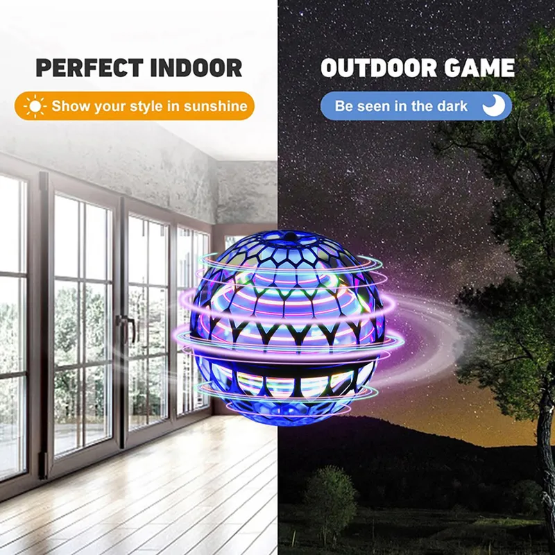 Pro Flying Ball Spinner Drone Hand Controlled Mini... From Kuo08, $7.73 ...