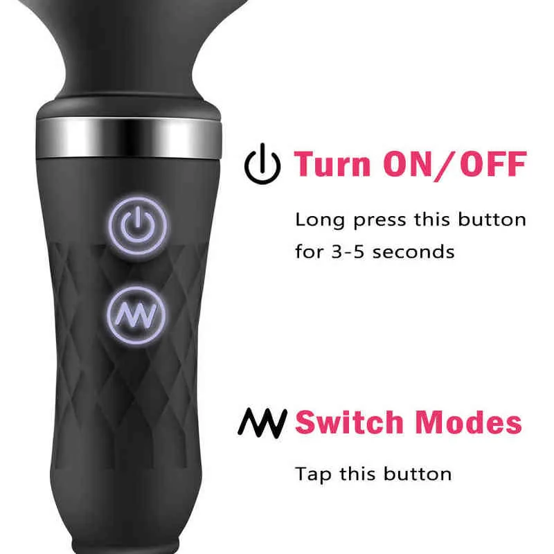 Vibratori NXY Punto G Doppie teste Asta vibrante Plug anale Vibratore Masturbazione Prodotti del sesso Giocattoli adulti Giocattoli Dildo vibratore 0409