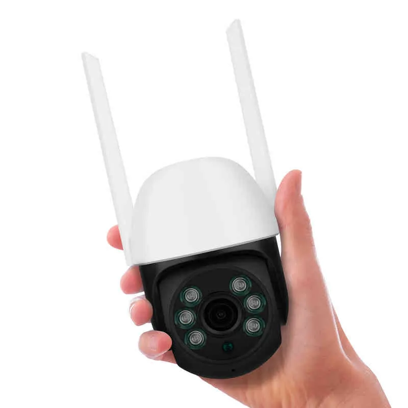 MP G WiFi 스마트 카메라 CCTV 야간 비전 미니 실외 IP 카메라 PP 비디오 감시 보안 모니터 Tuya App J220520