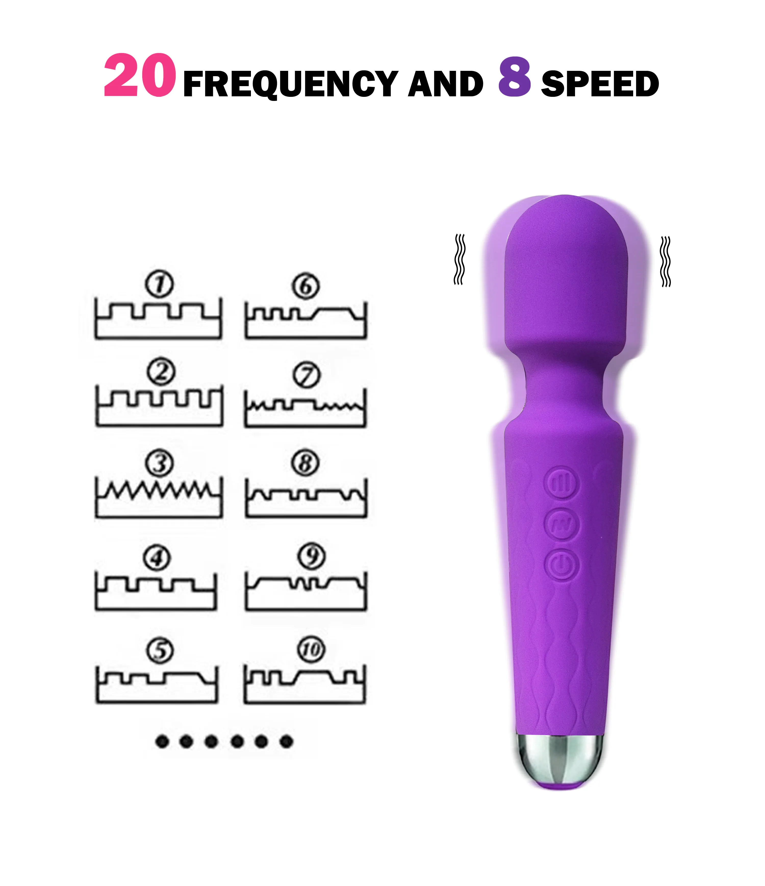 Super potente vibratore senza fili vibratore AV bacchetta magica le donne stimolatore del clitoride G Spot massaggiatore giocattoli sexy adulti