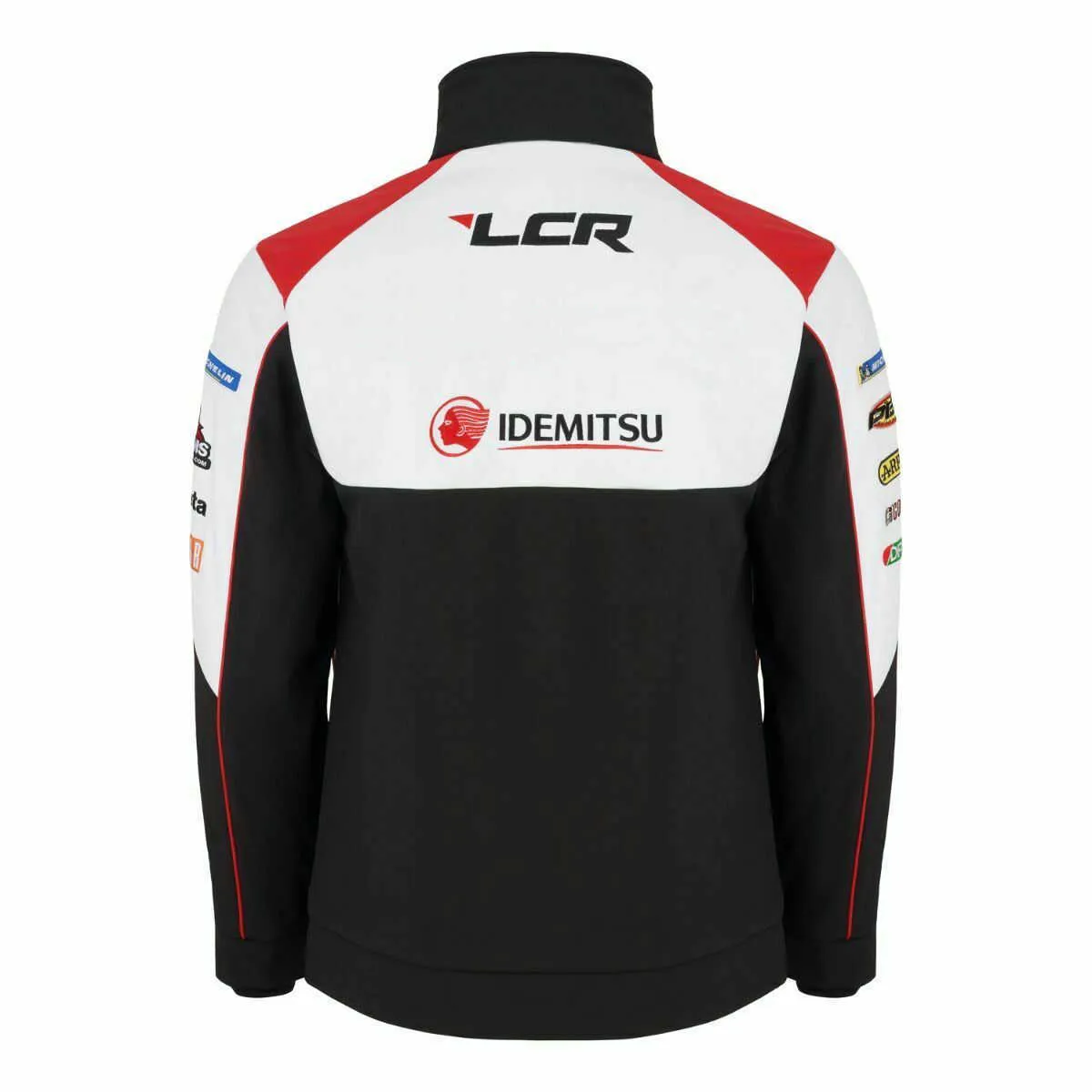 För Honda HRC LCRTeam hoodie Racing Motorcykel Motocross Ridjacka Superbike Halv dragkedja Vindtätt hårt fodral