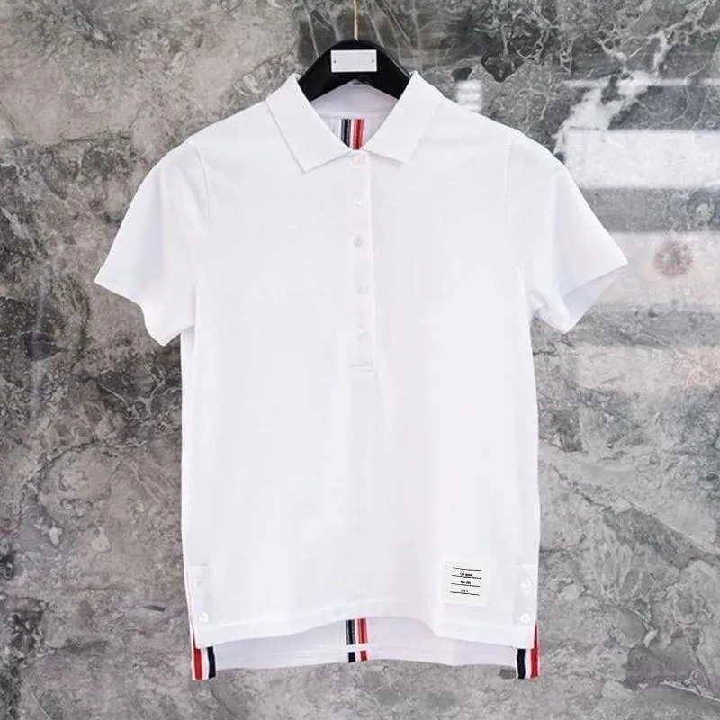 Casual Golf Herren Polo Shirts V-ausschnitt Kurzarm Mode Sommer Polo Shirt Männer Koreanische Top Kleid T-shirt Taste Dekoration 220427