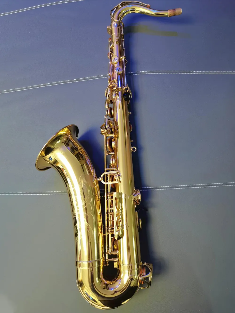 Clásico YTS-480 estructura modelo B-key saxofón tenor profesional instrumento de jazz sensación cómoda SAX tono de grado profesional