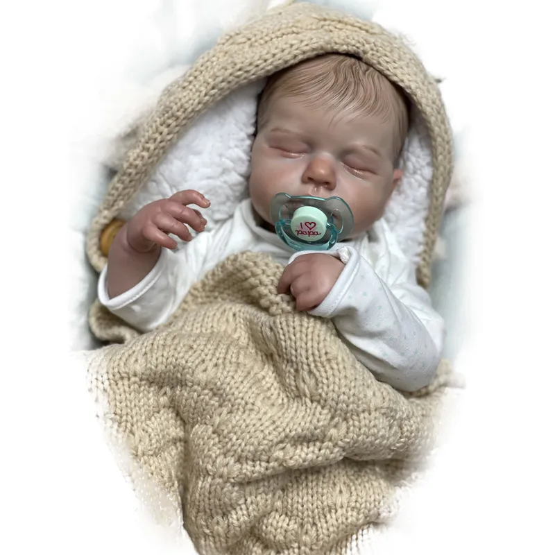 19" Reborn Doll Realistic born Baby Toys For Children Boneca Renascida Brinquedo Bebe Para Crianas 220504