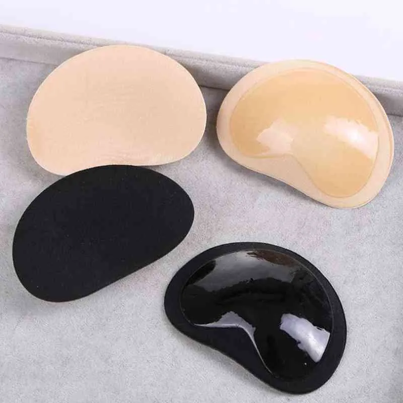 Chest Push Up Sticky Bra Thicker Sponge Bra Pads Breast Lift Up Enhancer Silicone Removeable Inserts Swimsuit Invisible Bra Y220725