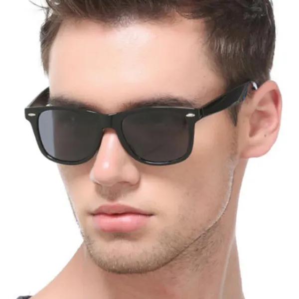 Retro-Quadrat-Sonnenbrille für Herren und Damen, klassische Sonnenbrille zum Fahren, 52 hochwertige Outdoor-Sonnenbrillen mit UV400-Schutz, verspiegelte Sonnenbrillen mit Etuis246P