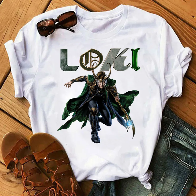 Супергероя Loki Pritert Print Trub