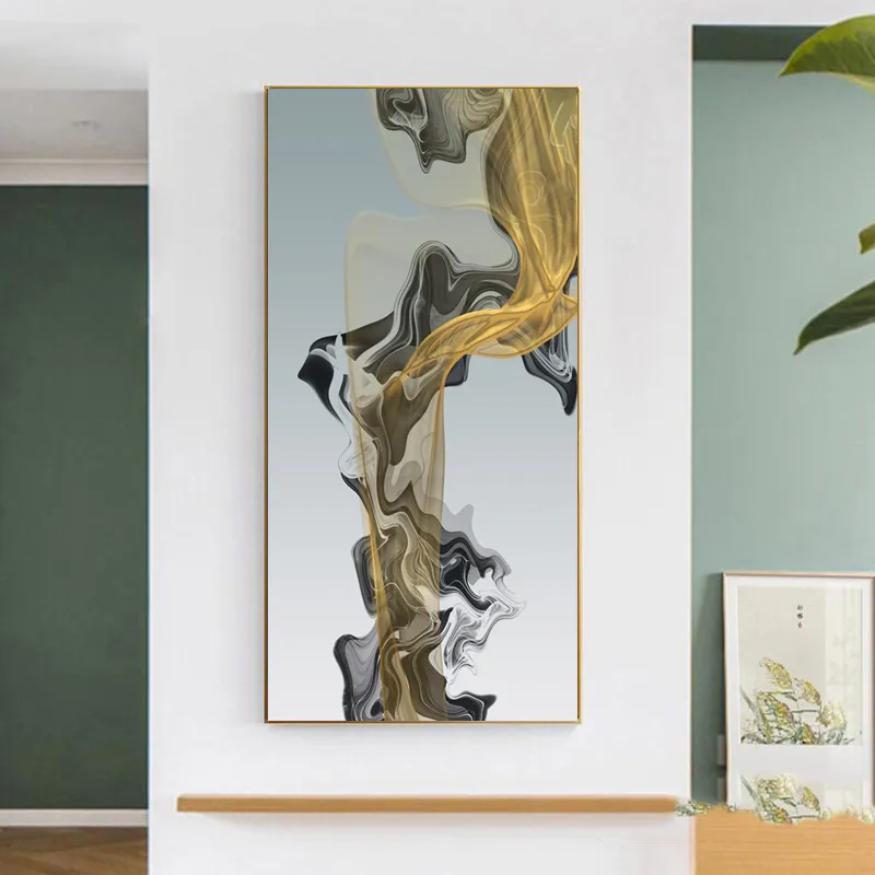 Abstrakte Licht Luxus Poster Home Decor Wand Kunst Bilder Für Wohnzimmer Dekorative Malerei Leinwand Drucke Innen Dekoration
