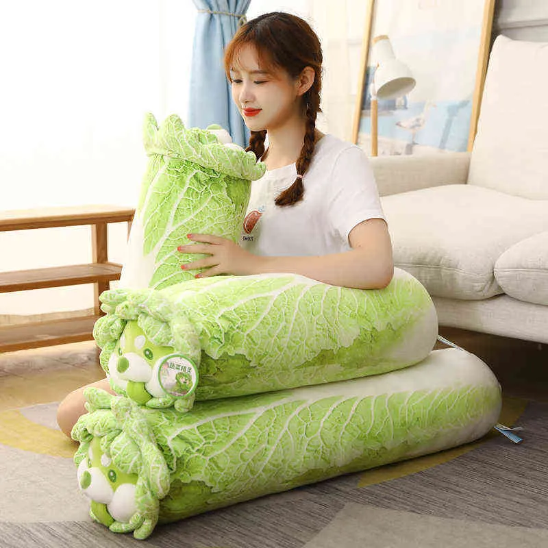 Cm Cute Vegetable Dog Cuddle Cavolo giapponese Coccole Bambola morbida Shiba Inu Cuscino bambini Giocattoli bambini Regalo J220704