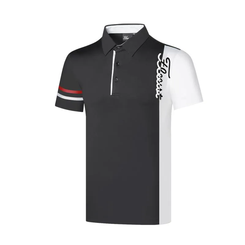 Chemise de Golf pour hommes, vêtements de sport d'été, T-shirt à manches courtes, polo respirant à séchage rapide pour hommes, vêtements de Golf 220426