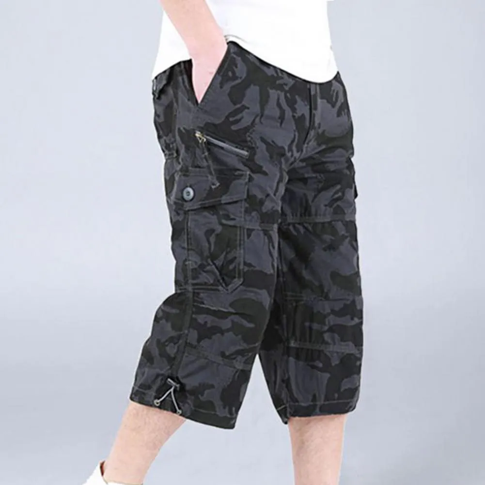 Designer Herren Sport Shorts Strand Shorts Outdoor Fashion Training Shorts Reißverschluss Capri Hose Hohe Taille Cargo Stree