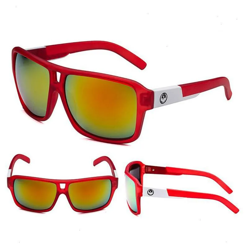 Design de marca Moda Retro Dragon Sunglasses para homens homens clássicos machos ao ar livre dirigindo viagens de pesca UV400 Sun Glasses275a