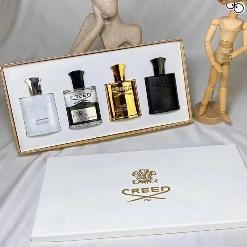 Creed Parfüm Deodorant Tütsü Kokusu Kokulu Köln Erkekler için Gümüş Dağ Su/Creed Aventus/Yeşil İrlanda Tüvit 30ml Aromather Parfum Sprey