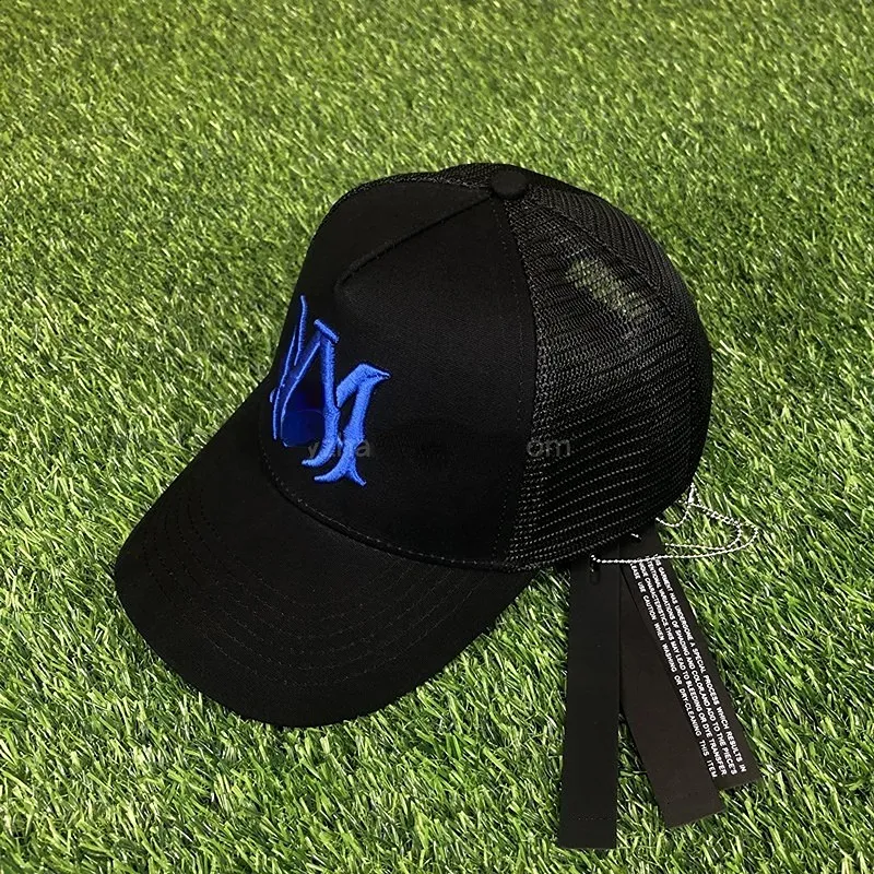 Latest Colors Embroidery Letters MA Ball Caps Luxury Designers Hat Fashion Trucker Cap High Quality