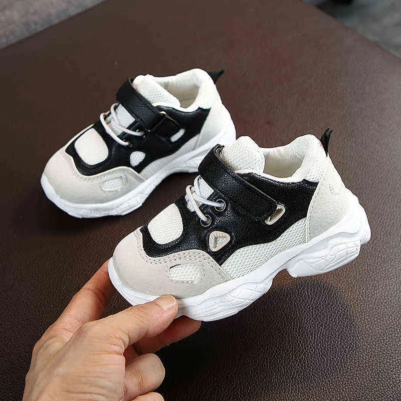 شبكي أحذية رياضية للأزياء للتنفس للأطفال حذاء للأطفال لطفلي الأحذية الرياضية غير القابلة للانزلاق.