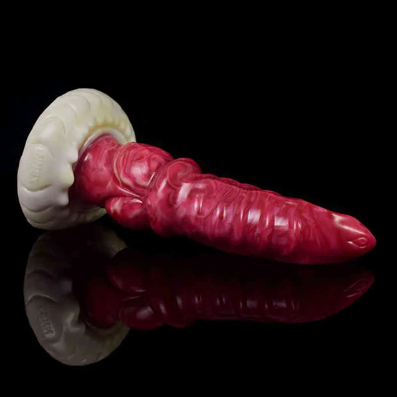 Nxy godes ventouse en Silicone liquide pour hommes et femmes pénis Plug Anal souple produits de sexe pour adultes artificiels Massage 0317