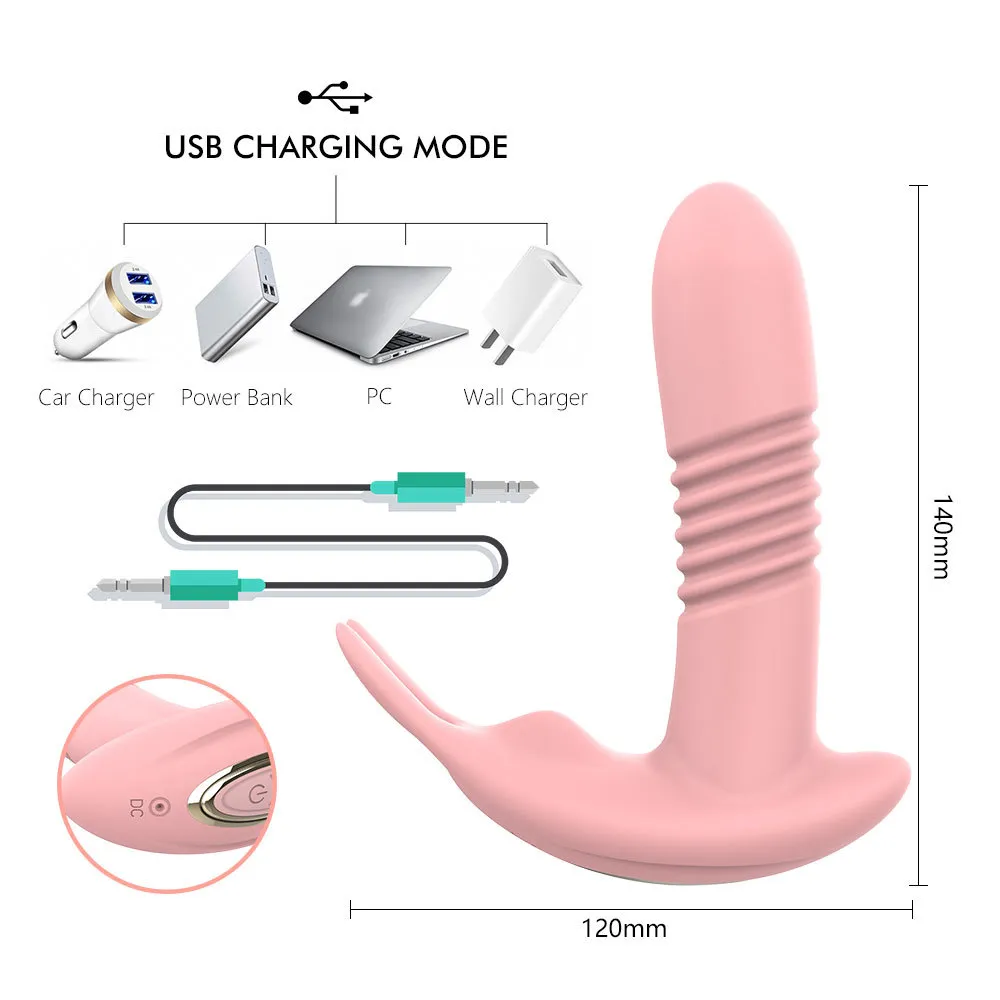 Teleskopisk roterande vagina massage bärbar uppvärmningsdildo vibrator för kvinnor fjärrkontroll klitoris stimulerar vuxna sexiga leksaker