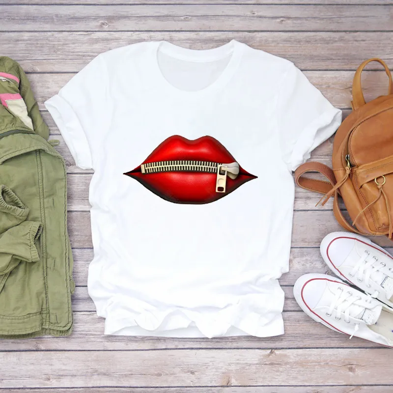 Femmes été à manches courtes rêve plume mode impression dame t-shirts haut t-shirt dames femmes graphique femme t-shirt 220527