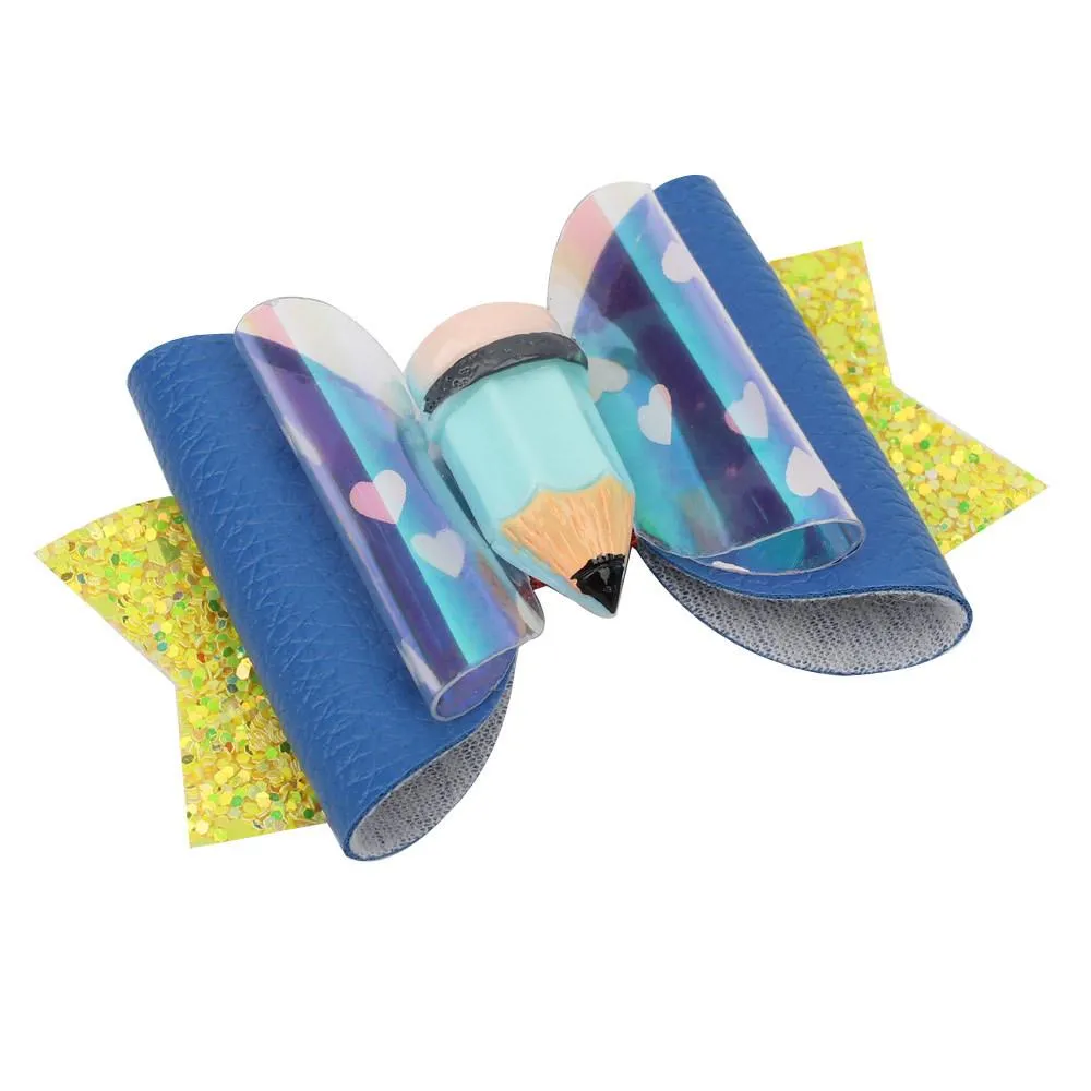 Doce meninas de meninas Barrette Kids Cartoon Bokwnot brilho brilhante Barretas crianças CAVALME