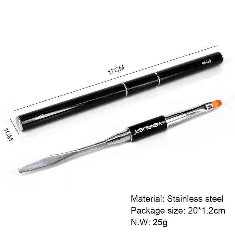 NXY Nail Gel Mud Pen Brosse de haute qualité Utilisation facile pour l'extension Gelée Peinture Outil de manucure 0328