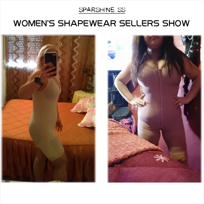 Vrouwen Corset Fajas Colombianas shapewear Hip Lifting Siamese Vorm Shorts Afslanken Schouderriem Bodysuit 220513