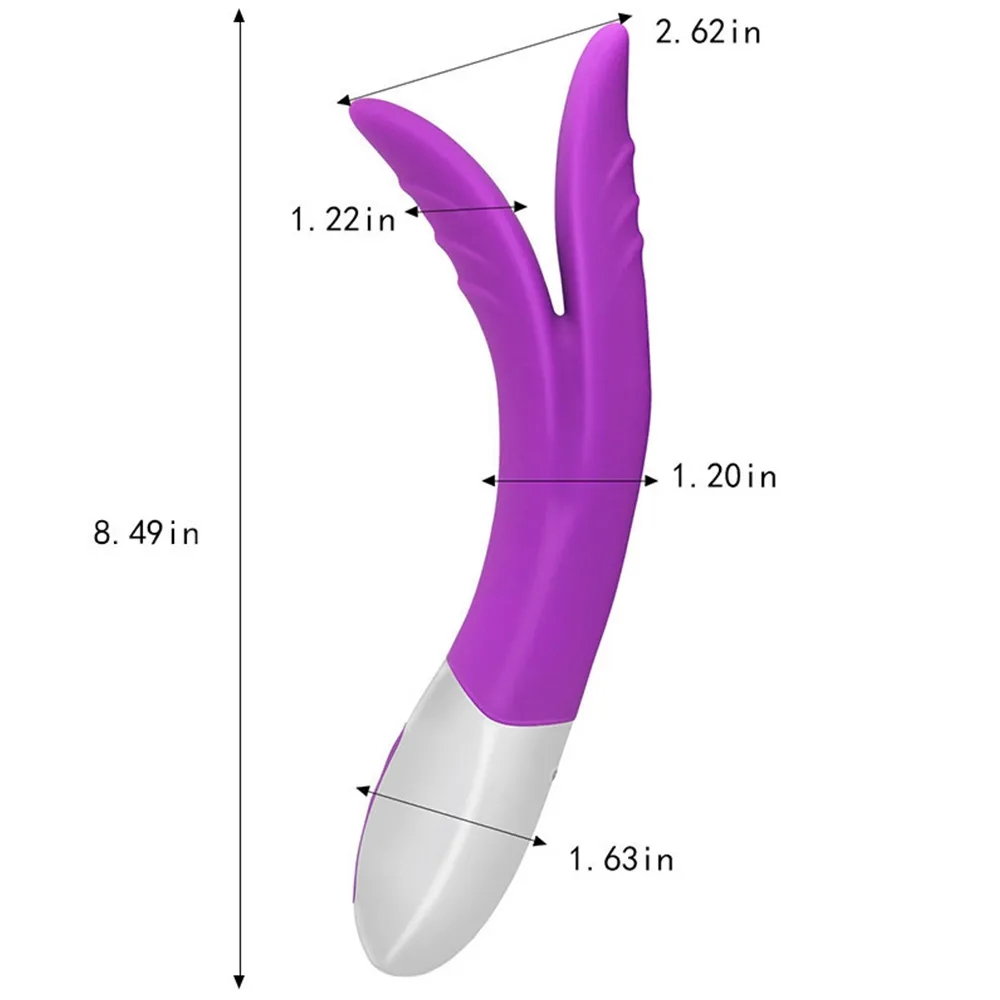 Vetiry y Type Rabbit Vibrator G Spot Massager 10 Speed ​​Sexy Toy Silicone Motors Motors Varrators for Women Products Counshes