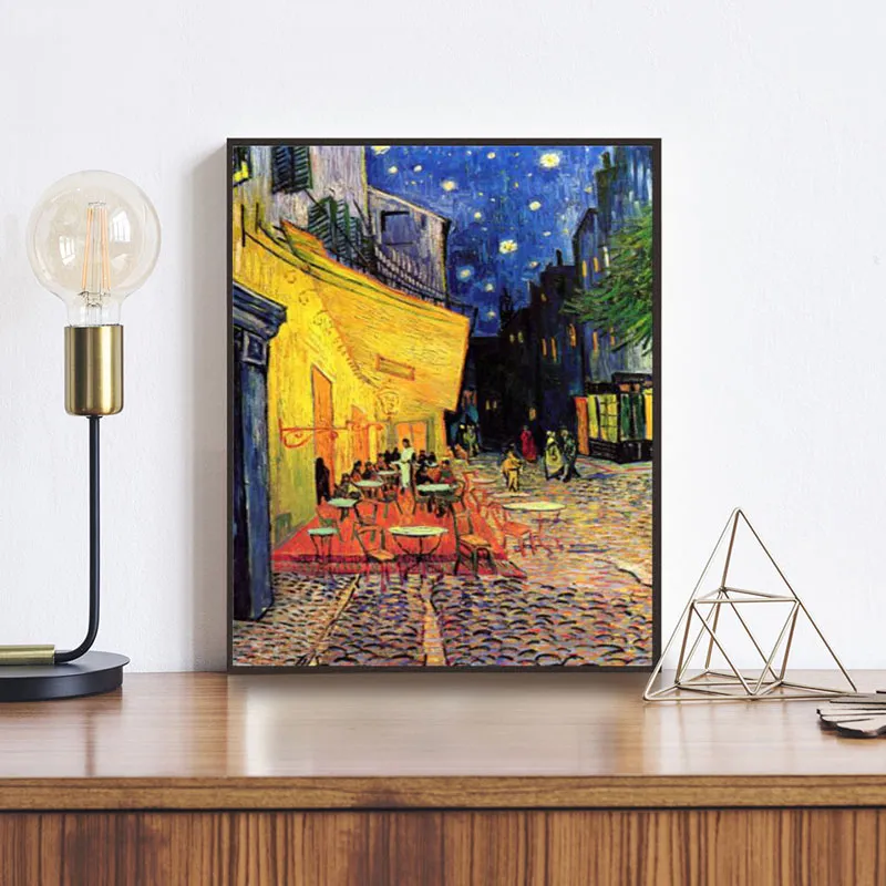 Klassieke wereldberoemde olieverfschilderijen Canvas Works Wall Art Posters en Prints Foto's voor woonkamer Home Decoratie