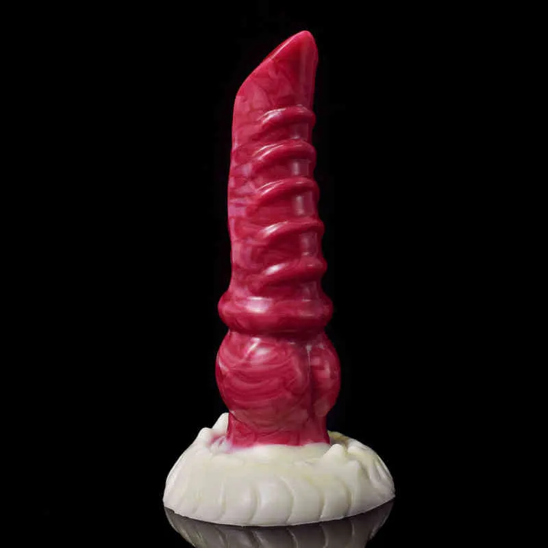 NXY DILDOS Жидкие силиконовые присоски для мужчин и женщин Penis Мягкая анальная вилка искусственный взрослый секс-продукты массаж 0317