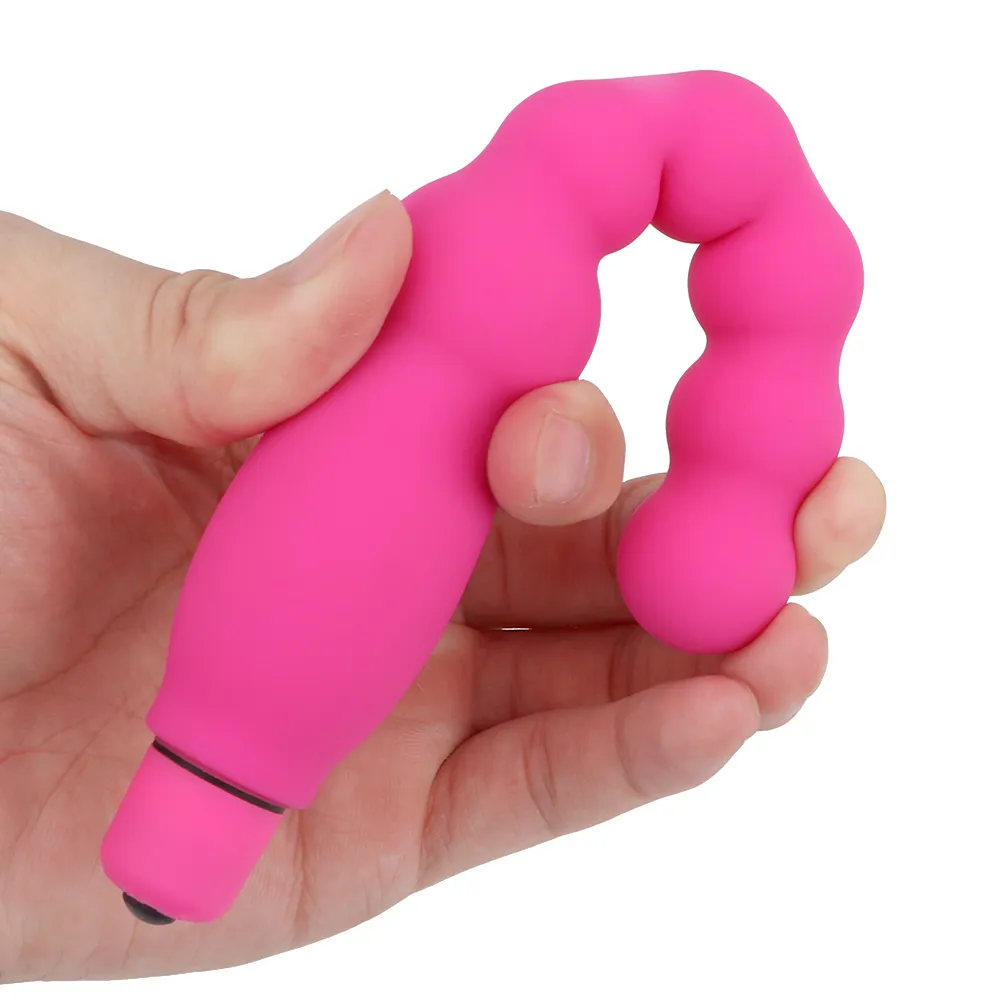 10 Speeds Anal Beads Butt Plug Bullet Vibrator for Women Prostate Massager Clitoris G-Spot Stimulator sexy Toys
