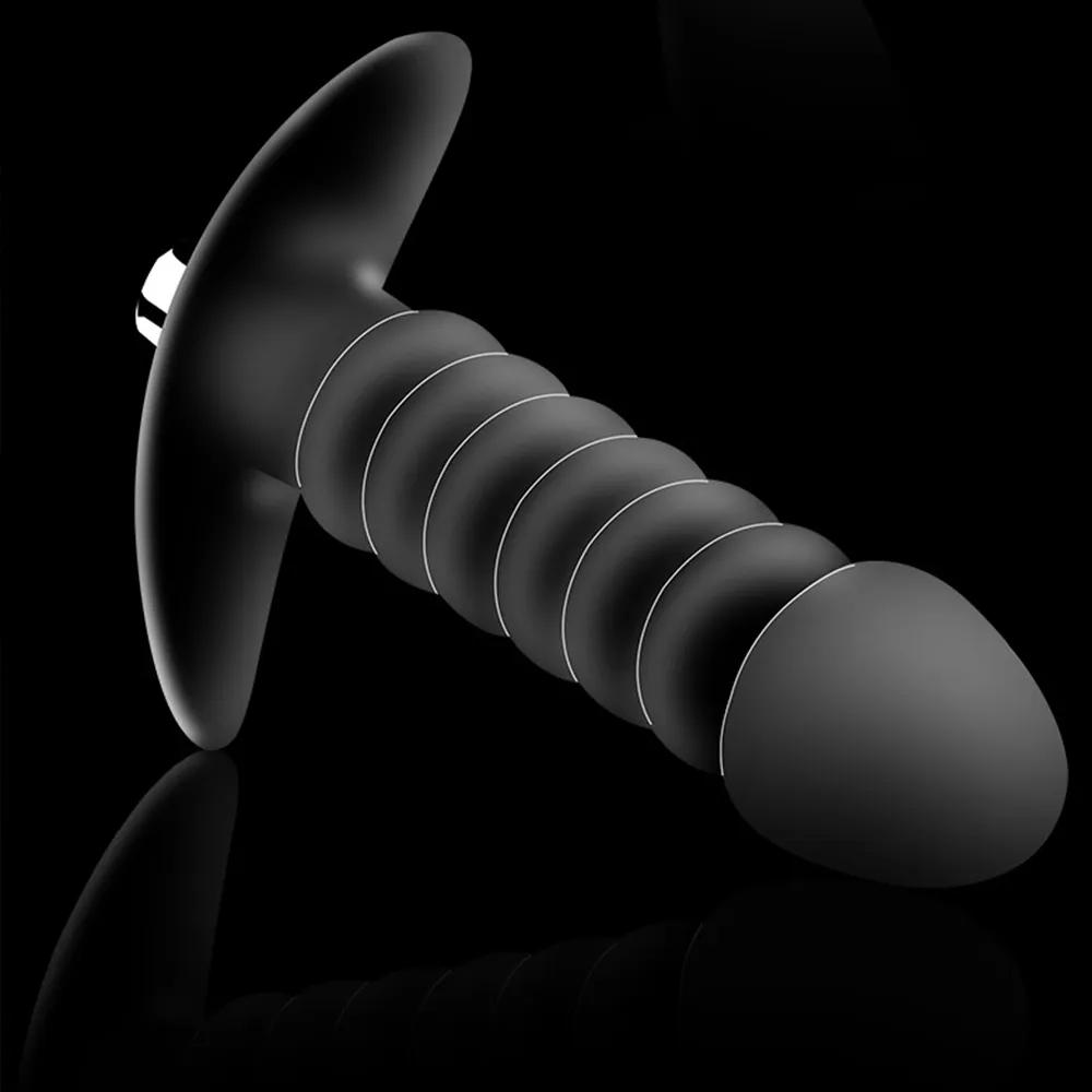VETIRY Vibrator Butt Plug Anal Vibrating Beads Prostate Massager Silicone Waterproof sexy Products Toys For Women Men