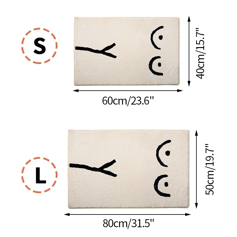 Icke-halkbadmatta absorberande mattor abstrakt konstmatta fluffiga badrumsdörrmattor toalettfot kök matta alfombra de bano 220511