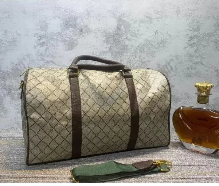 Duffle bag Classic 45 50 55 Travel luggage handbag leather crossbody totes shoulder Bags mens womens handbags260G
