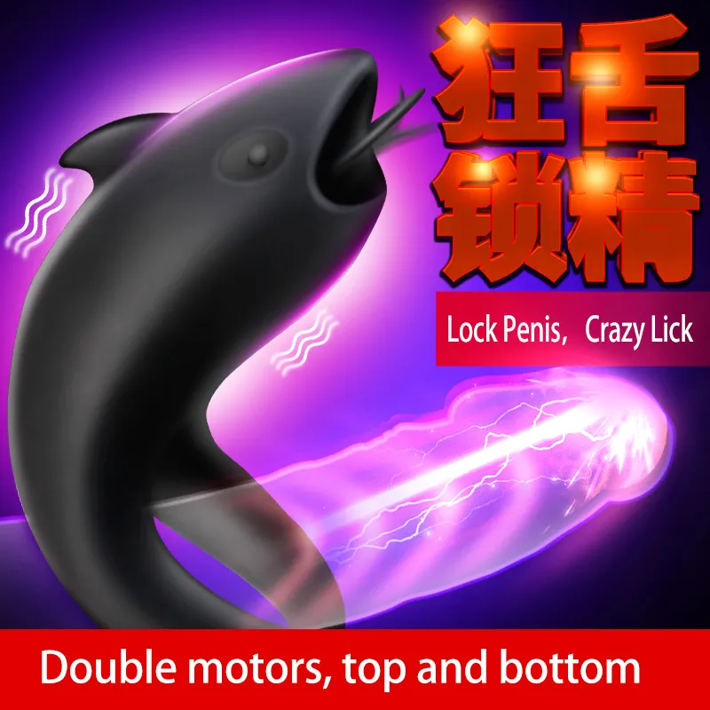 Semen Lock Ring Clitoris Clik Vibrator Female Cock 2 In 1 sexy Toys Women Goods For Adults 18