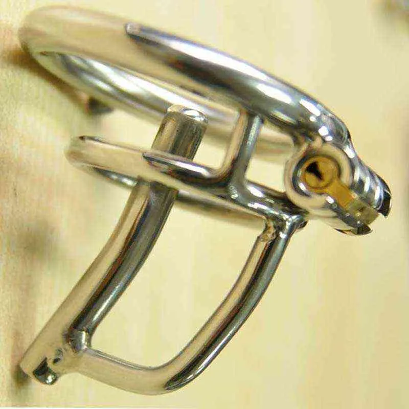 Nxy Cockrings Male Stainless Steel Chastity Cbt Sex Toys Urethral Dilators Sounds Penis Plug Metal Cock Ring for Men Urethra Stretcher 220505