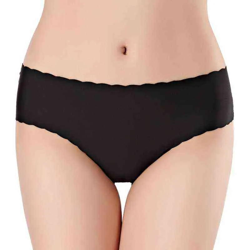 Sömlös trosor Underkläder Kvinnor Comfort Intimates Fashion Ladies Low-Rise Briefs Female Sexy Lingerie L220802