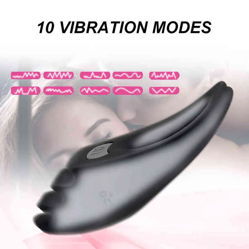 NXY Cukrings USB ładowanie penisa wibrujące pierścień męski kutas opóźnienie wytrysku wibrator żeński stymulator łechtaczki para erotycznego produktu 220505
